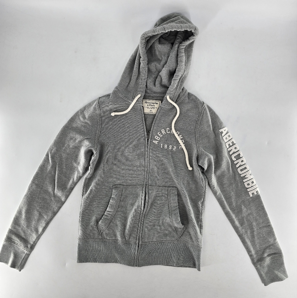 Abercrombie‎ & Fitch Charcoal Hoodie Jacket